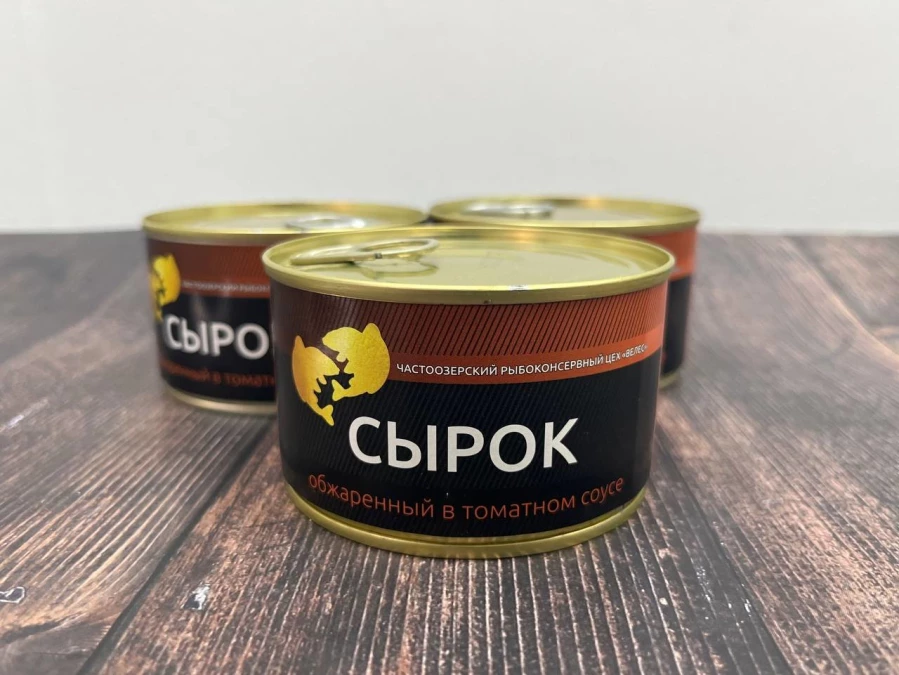 Сырок обжаренный в томатном соусе ГОСТ 240 г