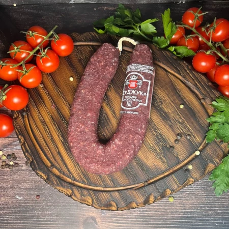 Колбаса сырокопчёная "Суджук"