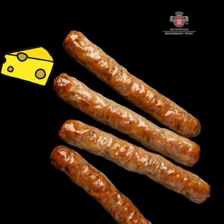 Колбаски гриль с сыром