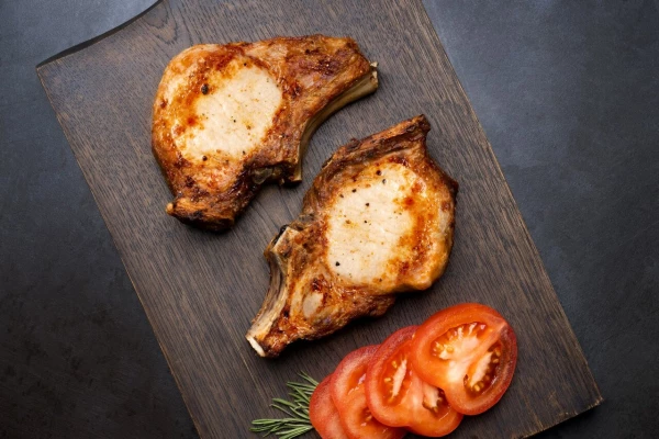 Шашлык из свиной КОРЕЙКИ на кости 