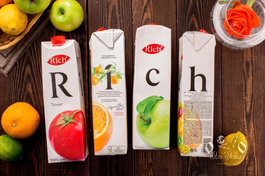Сок в ассортименте 1л Rich