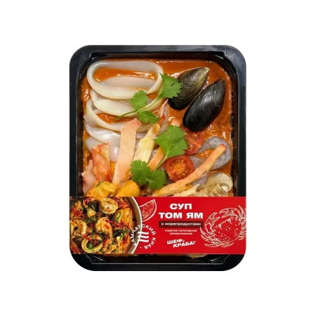 Том Ям с камчатским крабом 440г.