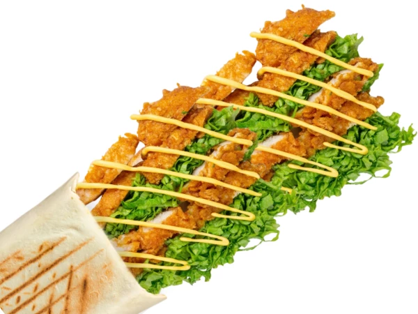 Новая сырная шаурма KFC