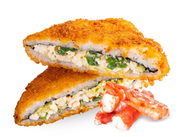 С крабом суши-сэндвич