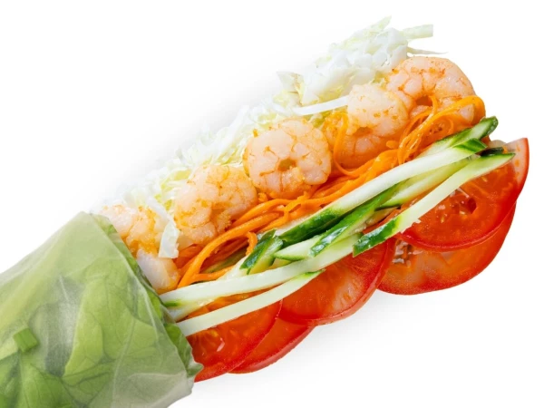 С креветкой