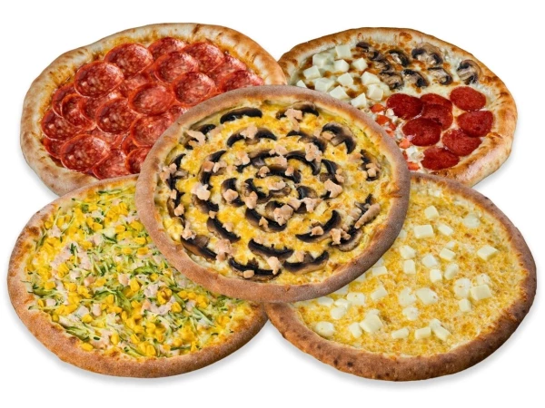 Пять пицц 33 см