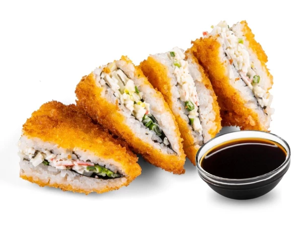 С крабом суши-сэндвич