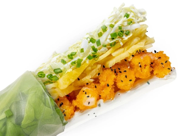 С креветкой темпура