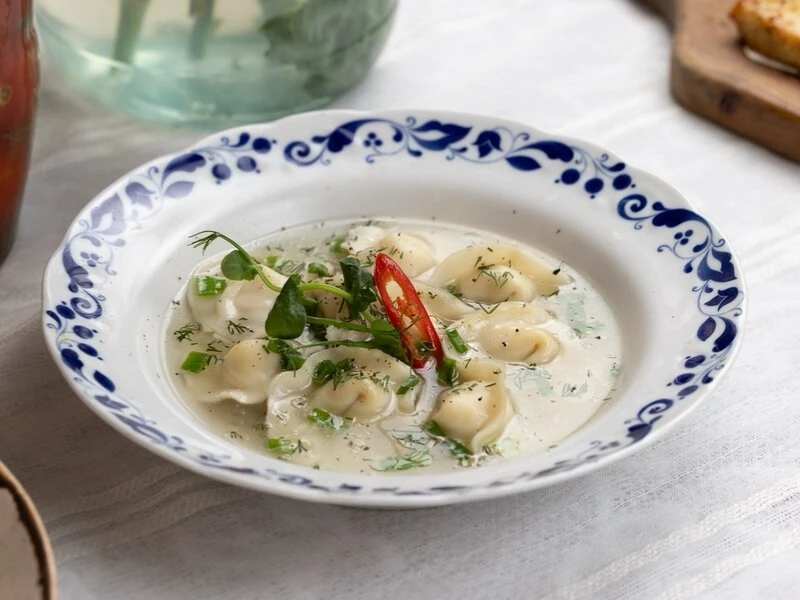 Куриные пельмени