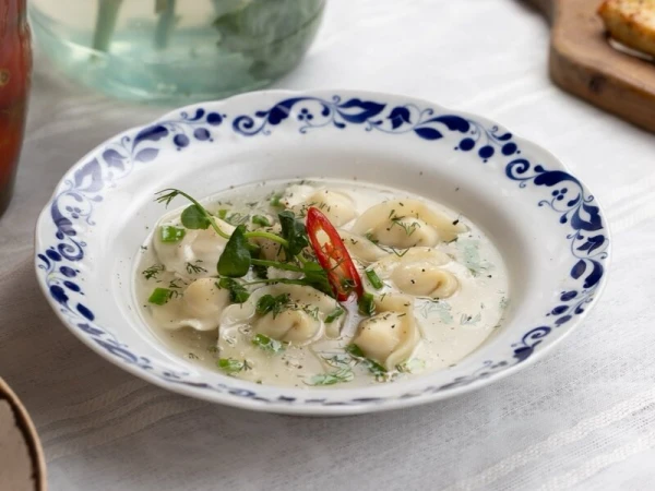 Куриные пельмени