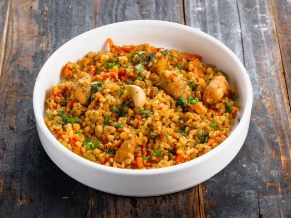 Булгур с курицей