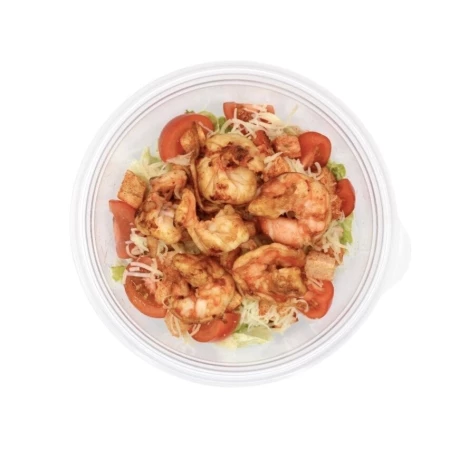 Салат Цезарь с креветкой