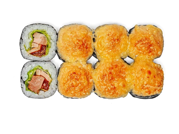 Ролл Цезарь запеченный