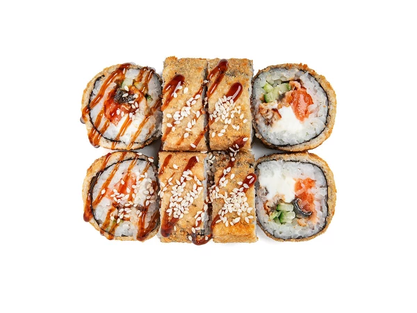 Жареный ролл Олег