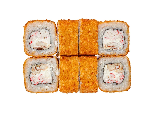 Жареный ролл Сливочный Краб