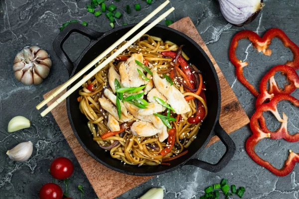 WOK с Курицей