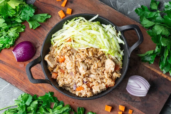 Тяхан с Курицей