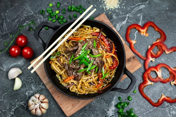 WOK с Говядиной