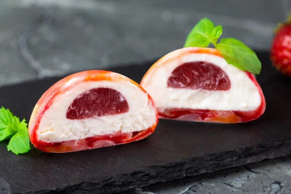 Моти Клубника-пломбир