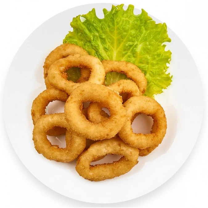Луковые кольца в кляре