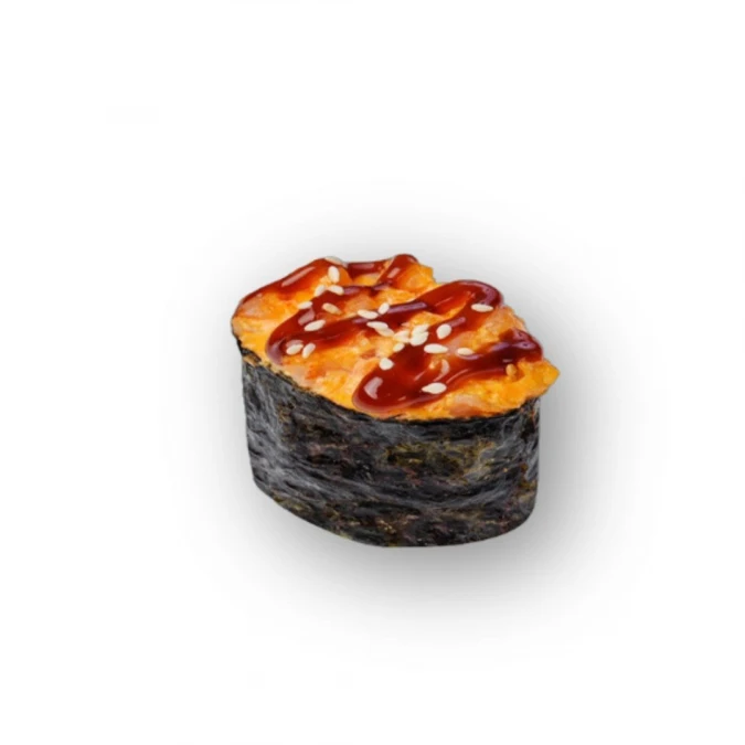 Гункан запеченный с крабовым мясом