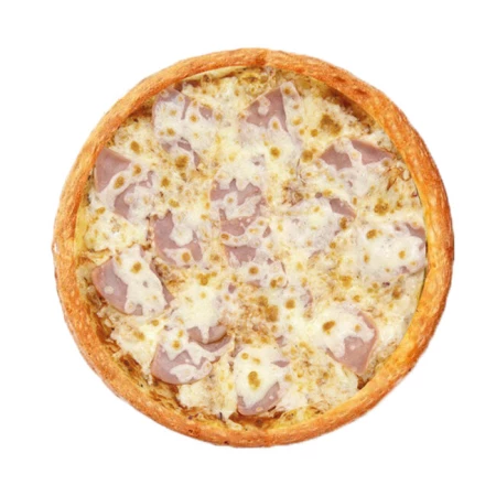 Пицца на обед. С ветчиной 25 см