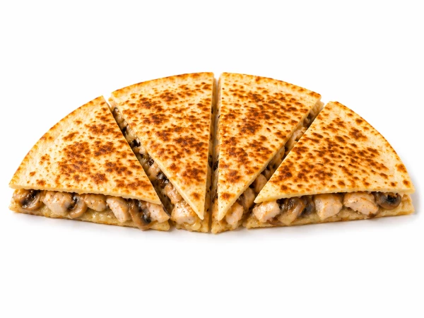 Тортилья с курицей и грибами