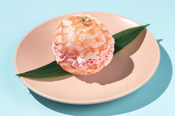 Ролл - Макаронс креветка