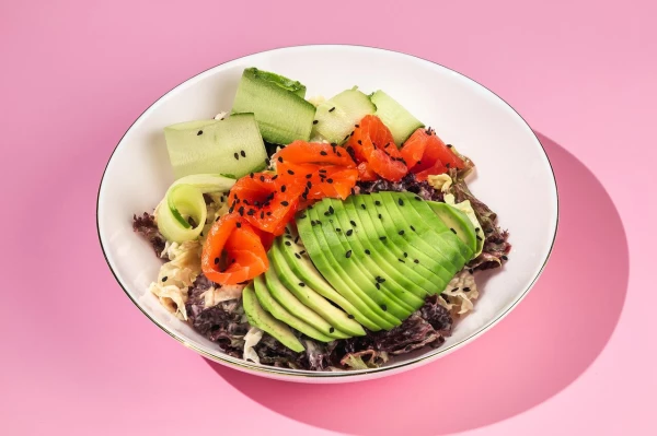 Салат лосось/авокадо