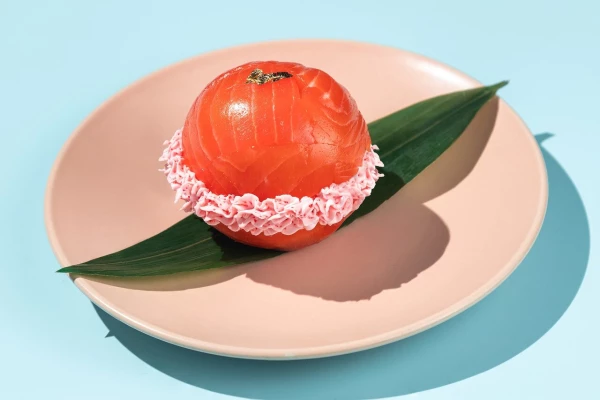 Ролл - Макаронс лосось