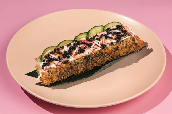 Ролл-дог с крабом