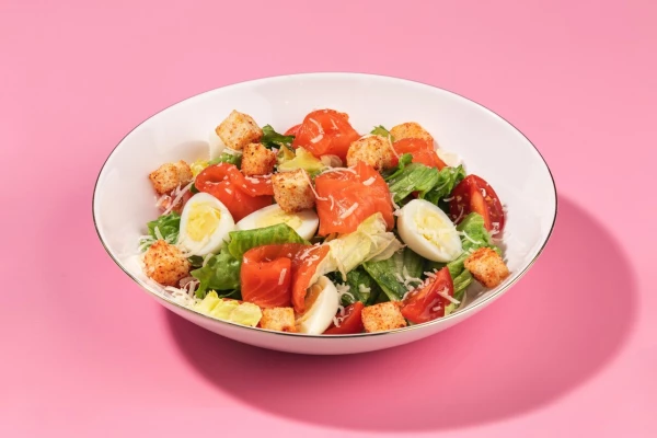 Цезарь с лососем