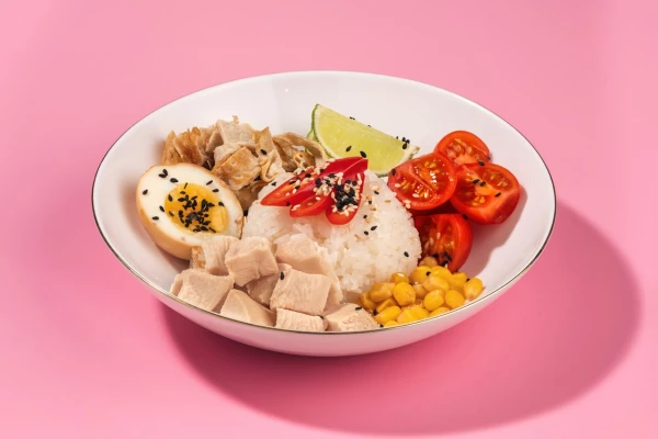 Поке с курицей