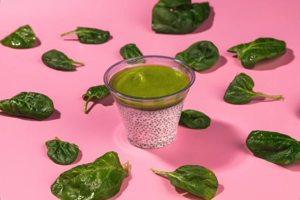 Чиа Пудинг на кокосовом молоке 