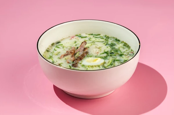 Окрошка с айраном