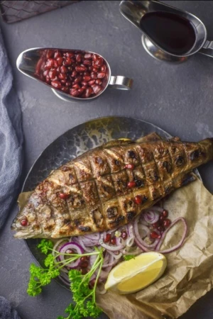 Дорадо на углях