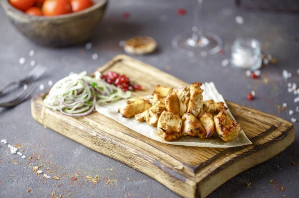 Шашлык из филе куриного бедра