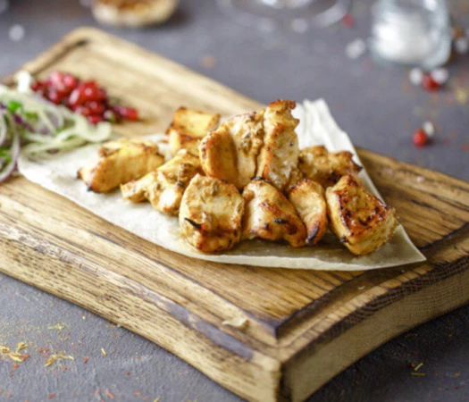 Шашлык из филе куриного бедра