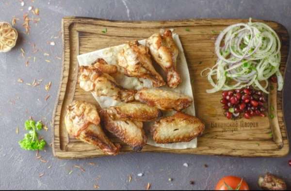 Шашлык из куриных крыльев