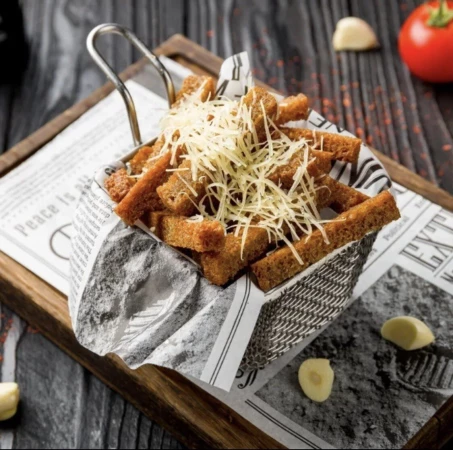 Гренки чесночные