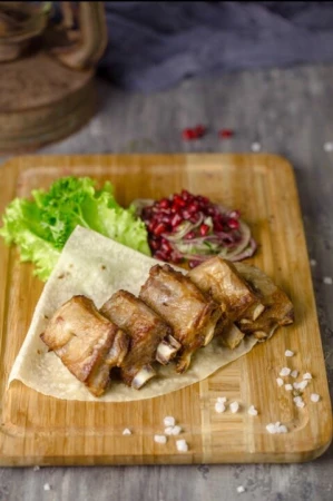 Шашлык из свиных ребрышек