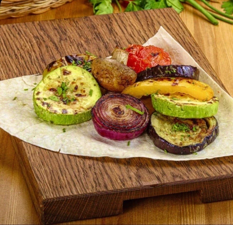 Овощи на углях