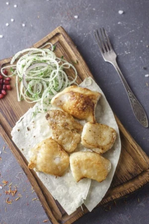 Шашлык из бараньего курдюка