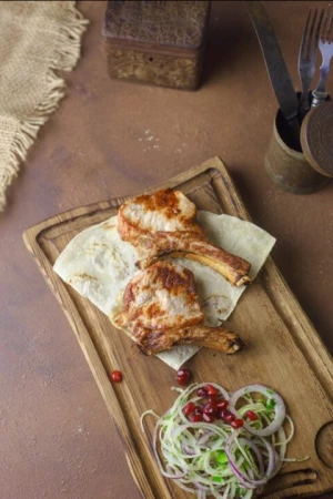 Шашлык из свиной корейки 