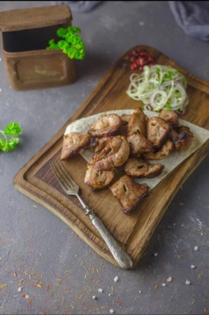 Мякоть баранья на углях