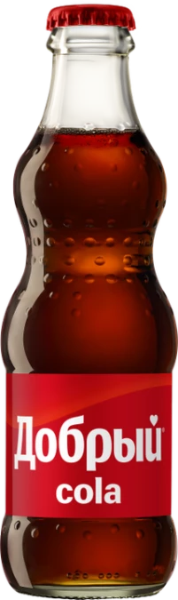 Добрый Cola стекло