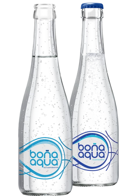 Вода Bonaqua газ. стекло 