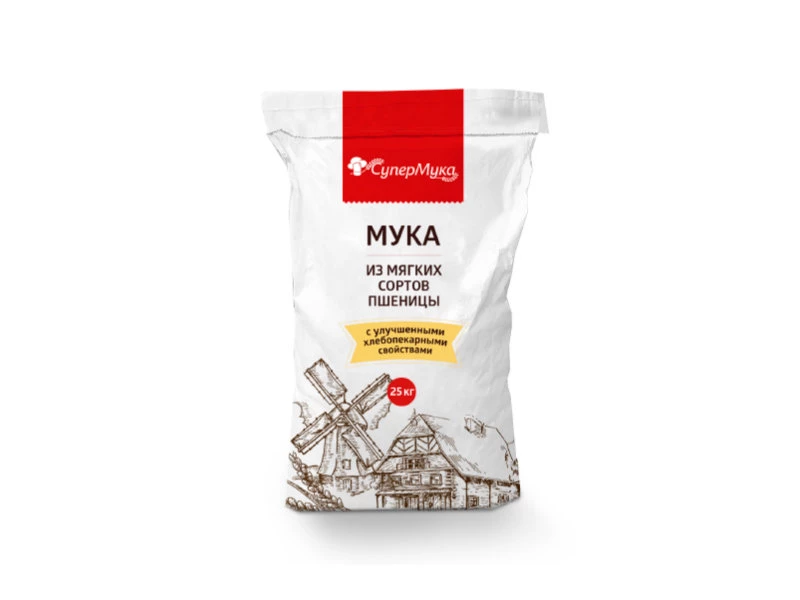 Цельнозерновая мука «СУПЕР-МУКА» для слоёных изделий