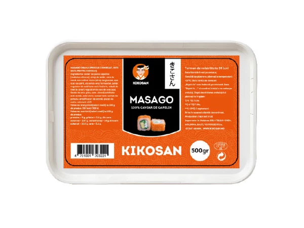 Икра Масаго «KIKOSAN» оранжевая