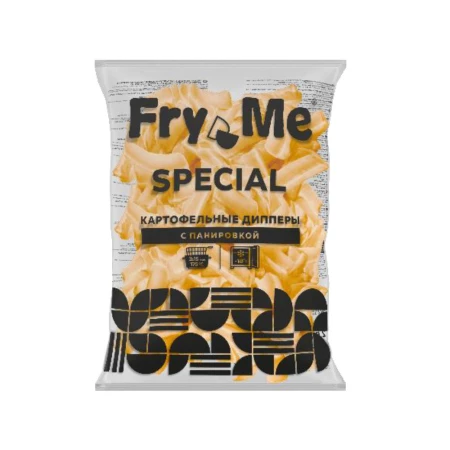 Картофельные Дипперы с панировкой «Fry Me» Special заморозка 